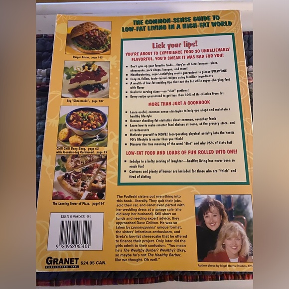 Looneyspoons Low Fat cookbook - Picture 2 of 3